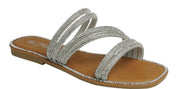 Silver Demo Bling Sandal